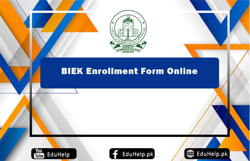 BIEK Enrollment Form Online