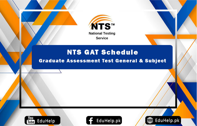 NTS GAT Schedule 2024 General, Subject