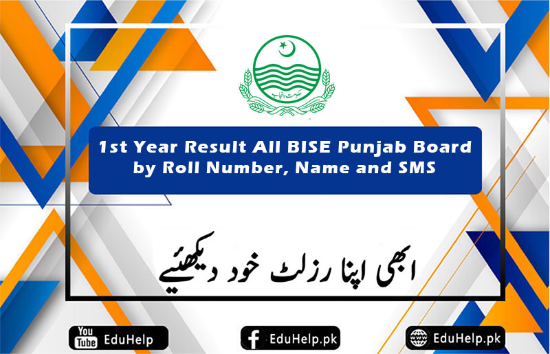 11th Class Result 2024 Date All Punjab Board by Name Roll No