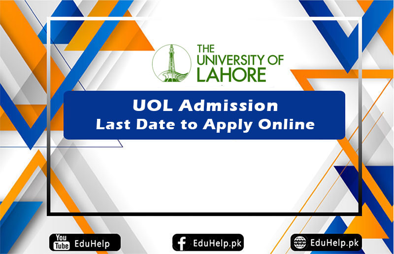 University Of Lahore - ADMISSIONS OPEN FALL 2020 LAST DATE TO APPLY (ONLINE):  7th AUGUST, 2020 ENTRY TEST/INTERVIEW: 8th-9th AUGUST, 2020 VISIT OUR  WEBSITE: www.uol.edu.pk FOR FURTHER INFORMATION, PLEASE CONTACT:  042-111-865-865 #Admission #