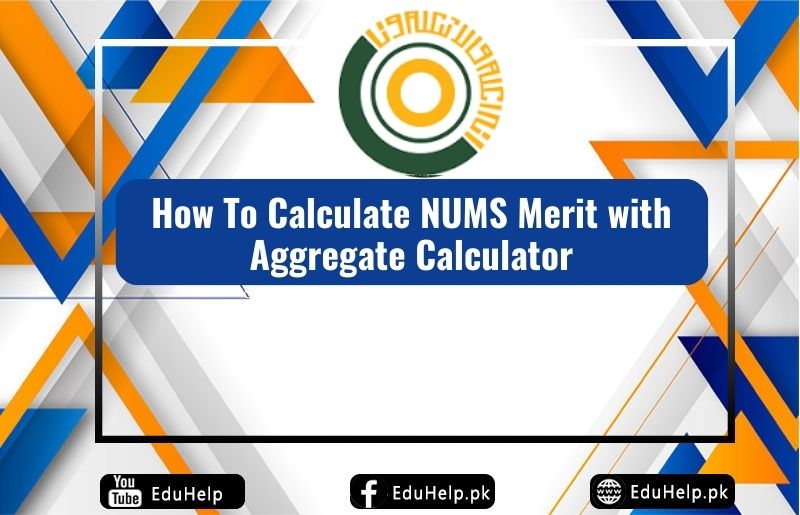 How To Calculate NUMS Merit with Aggregate Calculator