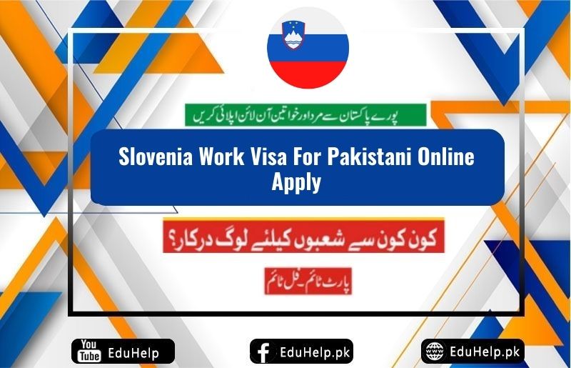 Slovenia Work Visa For Pakistani Online Apply