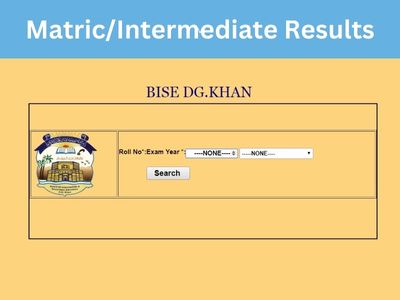 bise dgk 11th Class Result by Roll Number Name