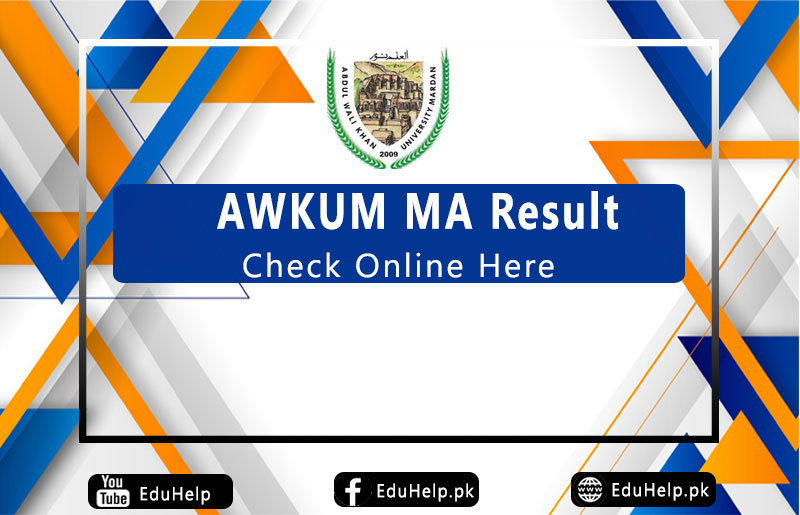 AWKUM MA Result @www.awkum.edu.pk