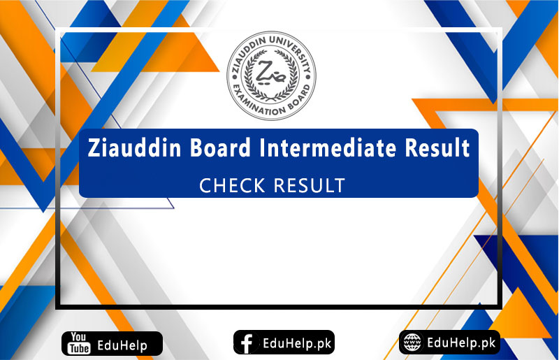 Ziauddin Board Intermediate Result 12th Class zueb.edu.pk